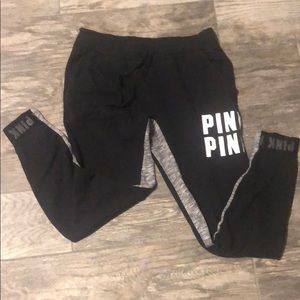 Victoria Secret Pink black joggers